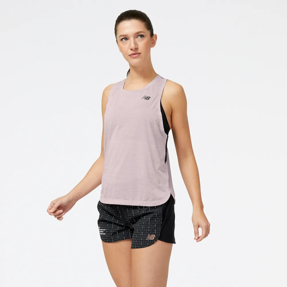 ODZIEZ BIEGOWA|BIEGANIE*New Balance ODZIEZ BIEGOWA|BIEGANIE Koszulka damska WT31250SIR