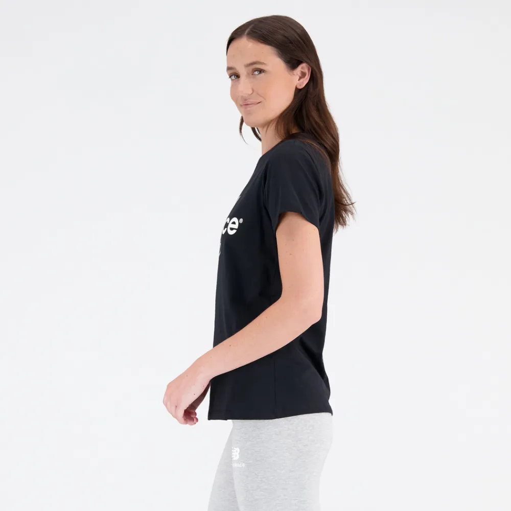 New Balance Koszulka damska WT31507BK – czarna