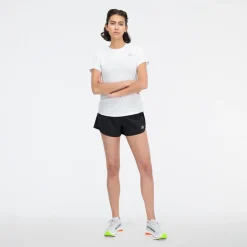 ODZIEZ BIEGOWA|BIEGANIE*New Balance ODZIEZ BIEGOWA|BIEGANIE Koszulka damska WT21262IBH – biała