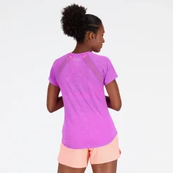 ODZIEZ BIEGOWA|BIEGANIE*New Balance ODZIEZ BIEGOWA|BIEGANIE Koszulka damska WT21262OOR – fioletowe