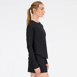 ODZIEZ BIEGOWA|BIEGANIE*New Balance ODZIEZ BIEGOWA|BIEGANIE Koszulka damska WT31282BK – czarna