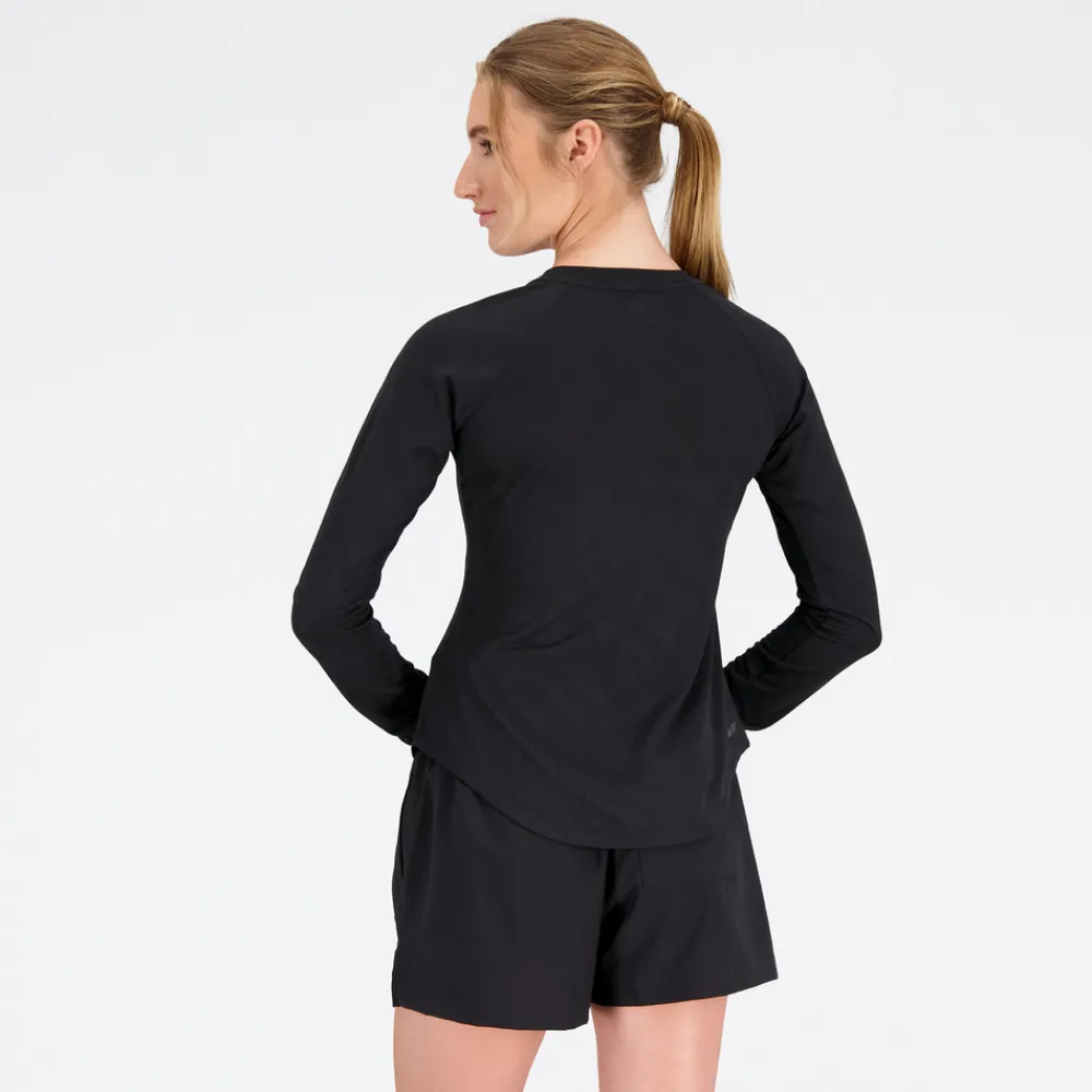 ODZIEZ BIEGOWA|BIEGANIE*New Balance ODZIEZ BIEGOWA|BIEGANIE Koszulka damska WT31282BK – czarna