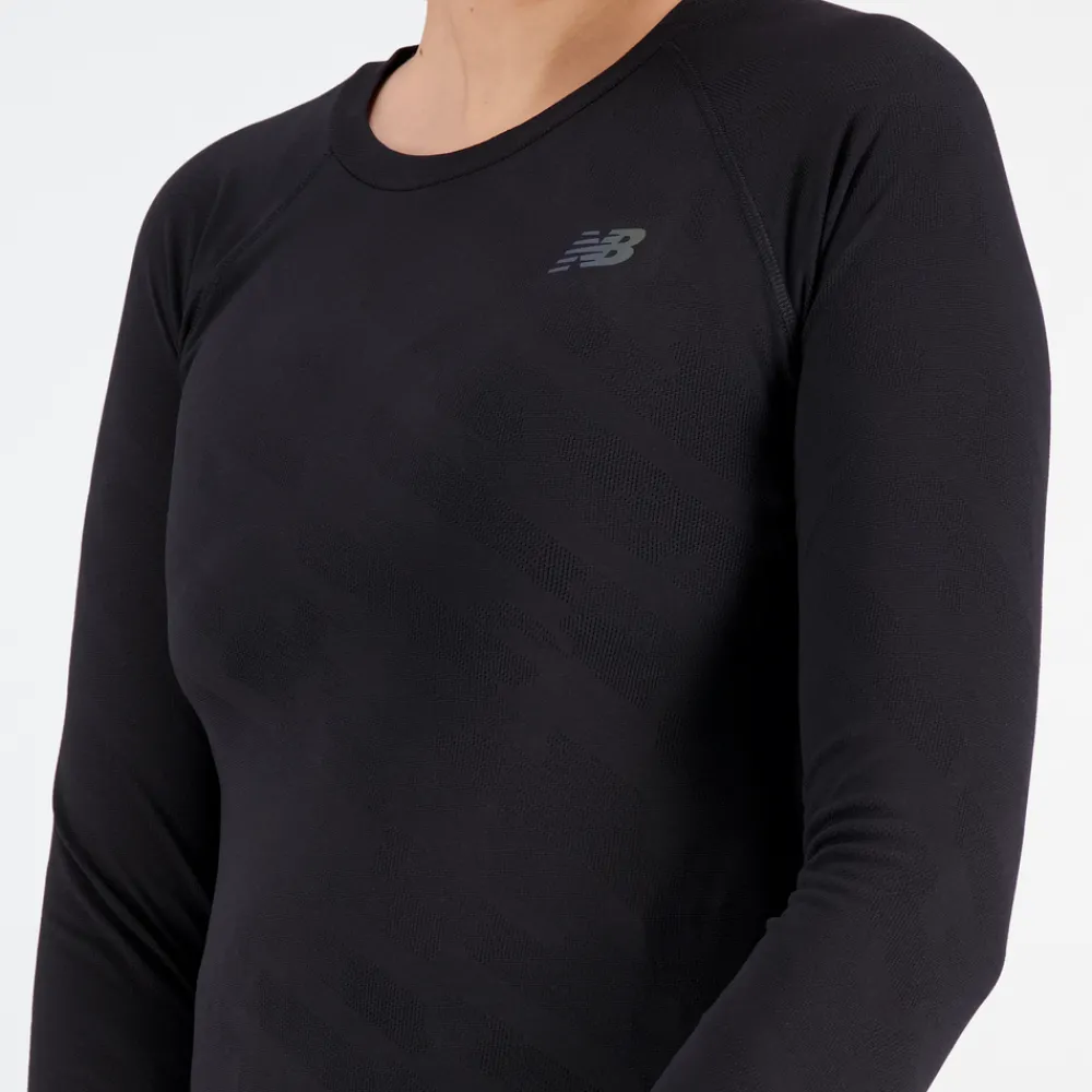ODZIEZ BIEGOWA|BIEGANIE*New Balance ODZIEZ BIEGOWA|BIEGANIE Koszulka damska WT31282BK – czarna