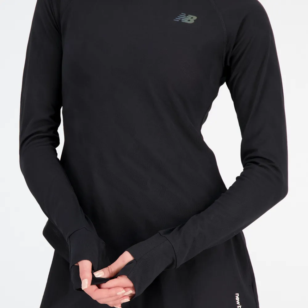 ODZIEZ BIEGOWA|BIEGANIE*New Balance ODZIEZ BIEGOWA|BIEGANIE Koszulka damska WT31282BK – czarna