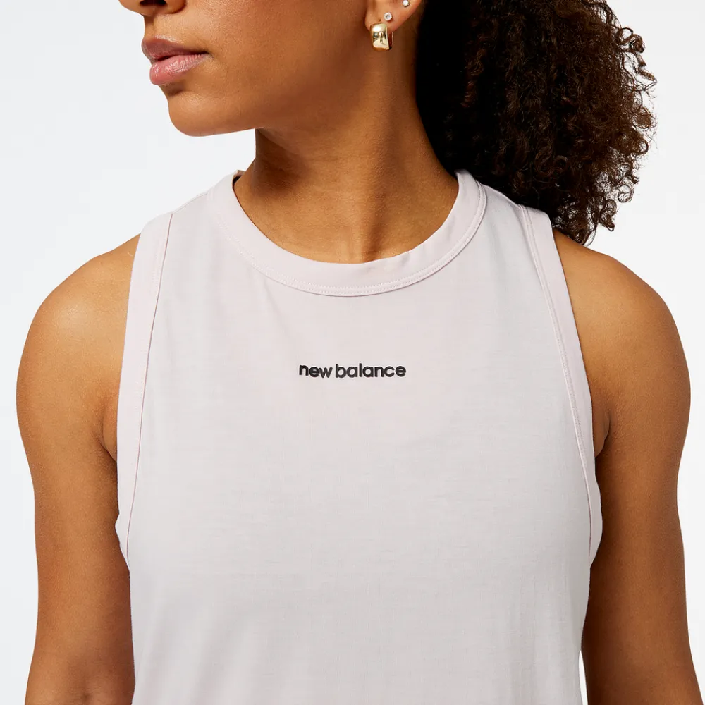 ODZIEZ BIEGOWA|BIEGANIE*New Balance ODZIEZ BIEGOWA|BIEGANIE Koszulka damska WT31104SOI – różowa