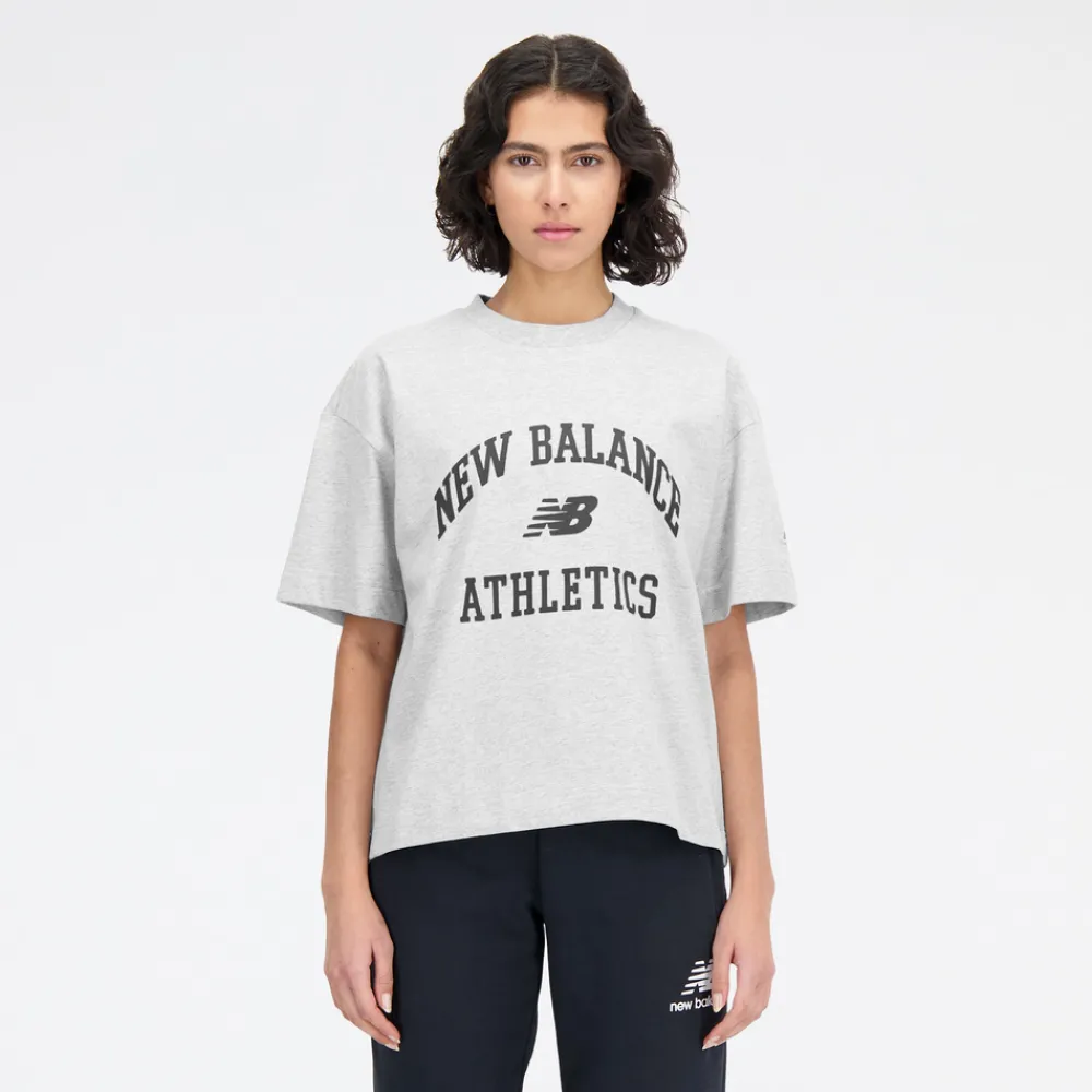New Balance Koszulka damska WT33551AG – szara