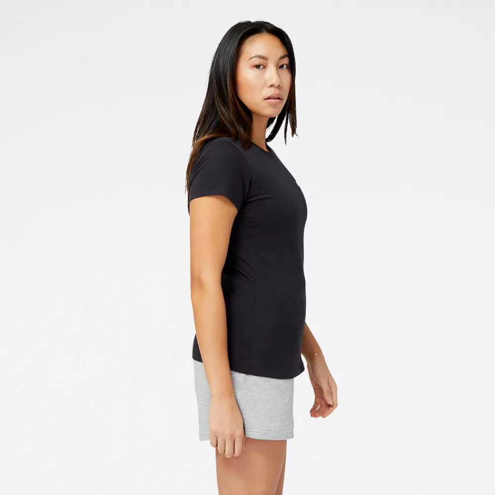 New Balance Koszulka damska WT31804BK – czarna