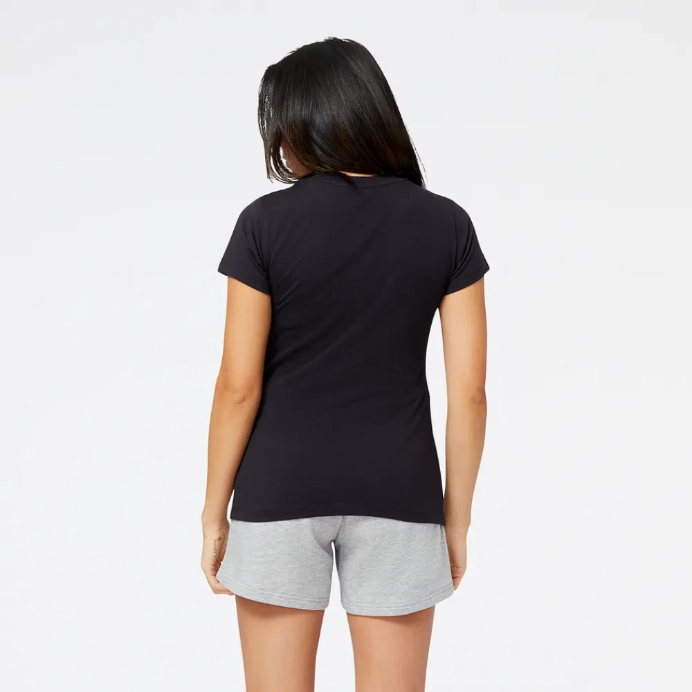 New Balance Koszulka damska WT31804BK – czarna