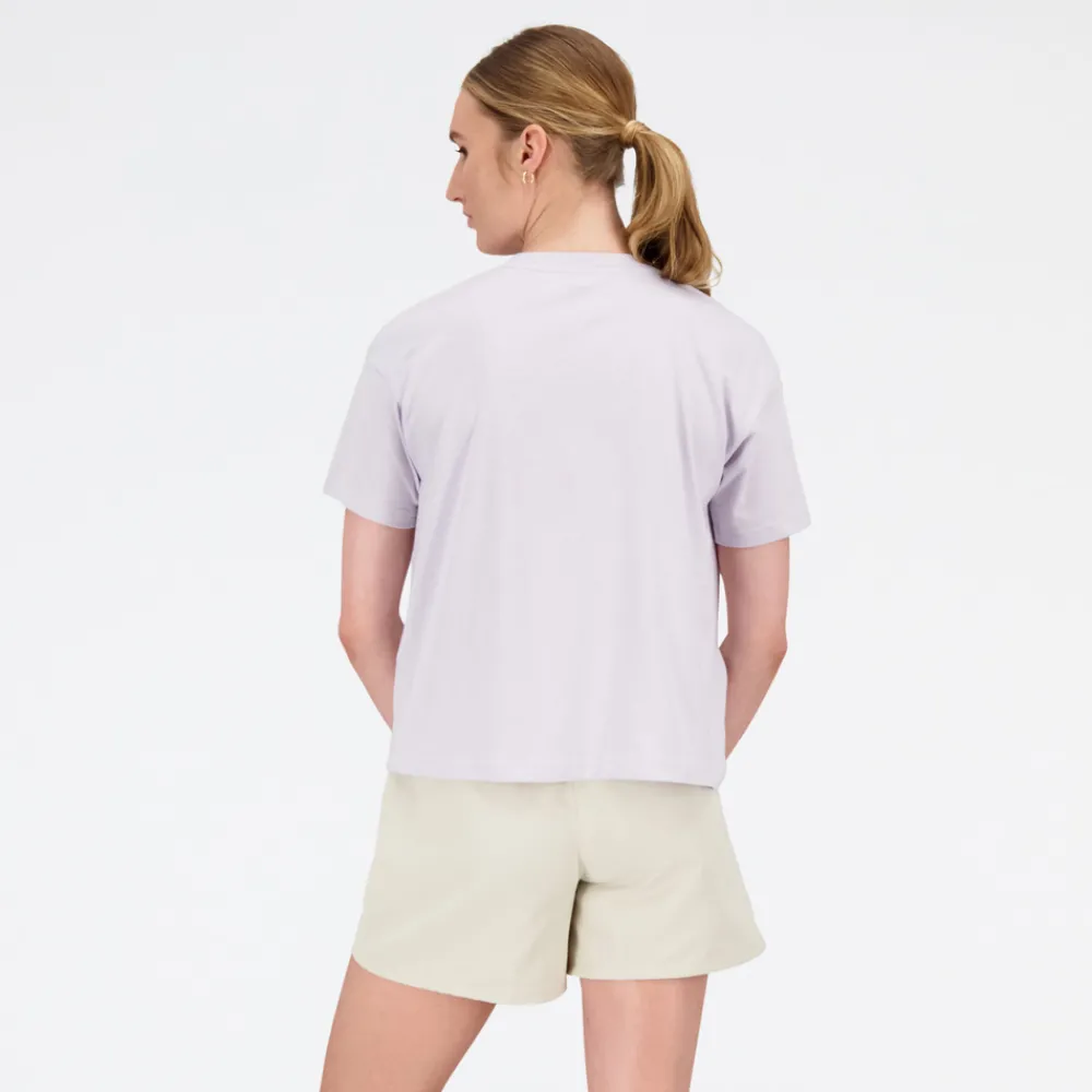 New Balance Koszulka damska WT03805GRV – fioletowa