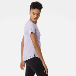 ODZIEZ BIEGOWA|BIEGANIE*New Balance ODZIEZ BIEGOWA|BIEGANIE Koszulka damska WT23281CYI – fioletowa