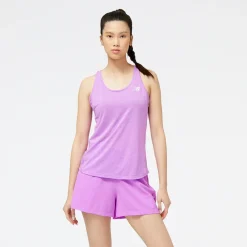 ODZIEZ BIEGOWA|BIEGANIE*New Balance ODZIEZ BIEGOWA|BIEGANIE Koszulka damska WT21260OOR – fioletowa