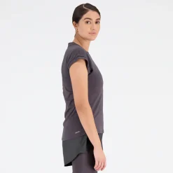 ODZIEZ BIEGOWA|BIEGANIE*New Balance ODZIEZ BIEGOWA|BIEGANIE Koszulka damska WT23277ACK
