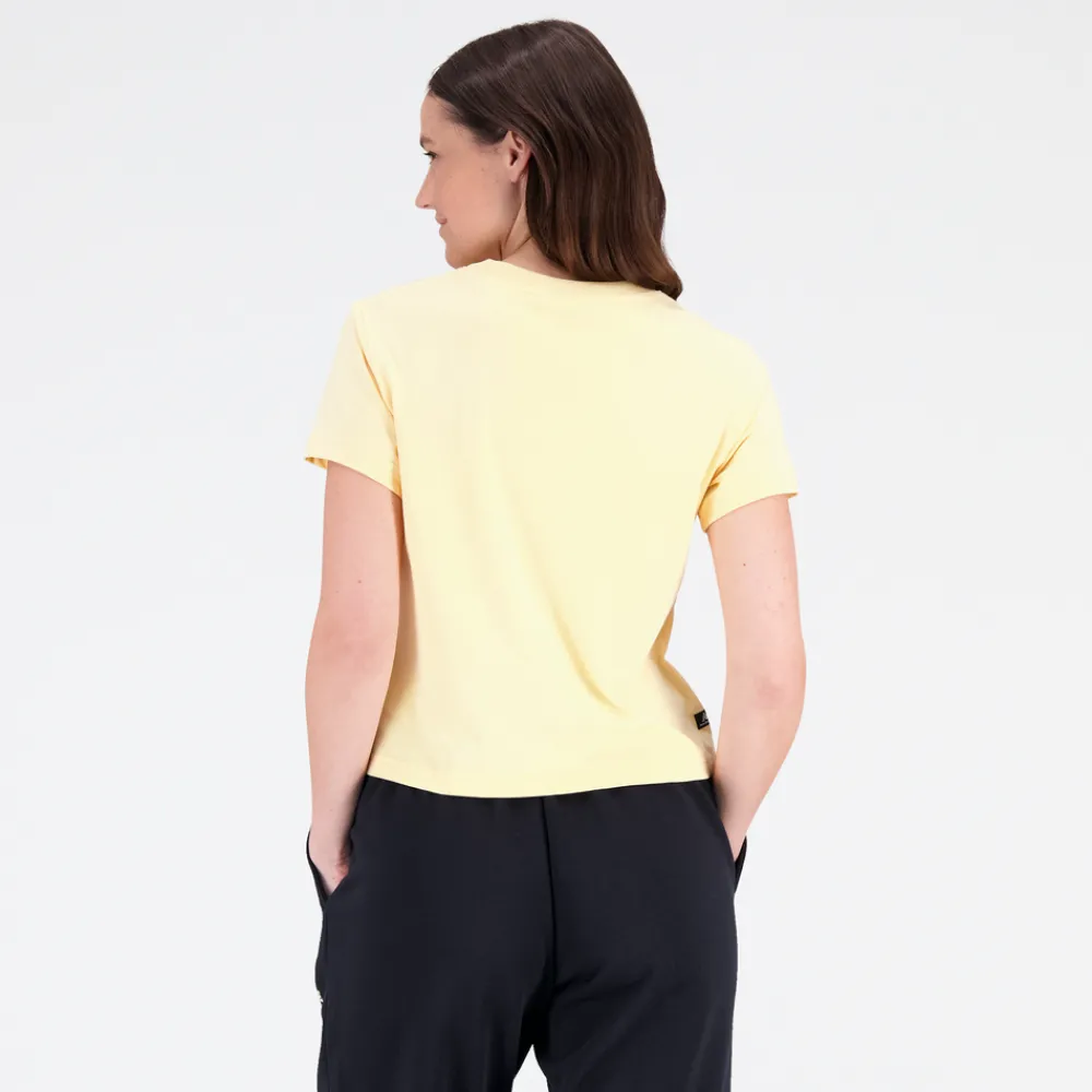 New Balance Koszulka damska WT31554RAW – żółta