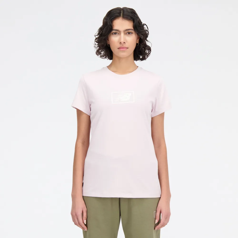 New Balance Koszulka damska WT33515DMY – różowa