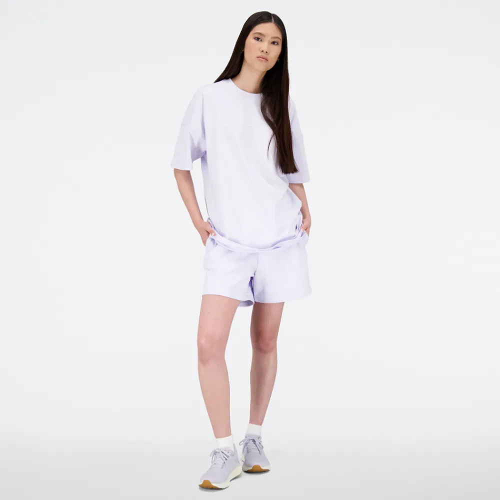 New Balance Koszulka damska WT23556LIA – fioletowa