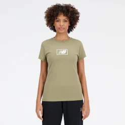 New Balance Koszulka damska WT33515CGN – zielona