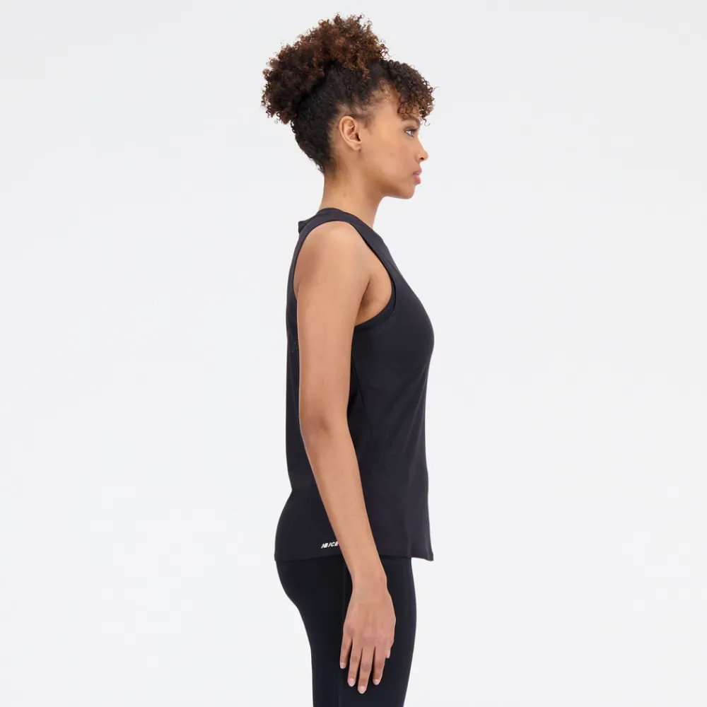 ODZIEZ BIEGOWA|BIEGANIE*New Balance ODZIEZ BIEGOWA|BIEGANIE Koszulka damska WT33280BK – czarna