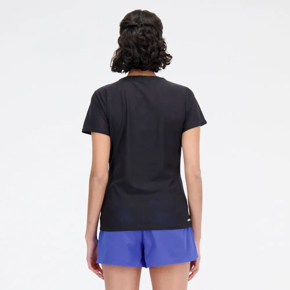 ODZIEZ BIEGOWA|BIEGANIE*New Balance ODZIEZ BIEGOWA|BIEGANIE Koszulka damska WT33281BK – czarna