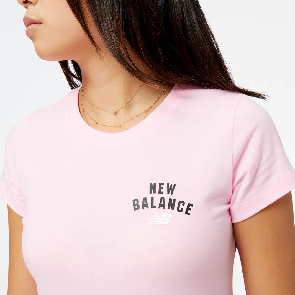 New Balance Koszulka damska WT31804OTP – różowa