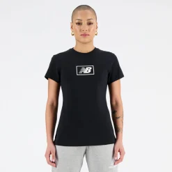 New Balance Koszulka damska WT33515BK – czarna