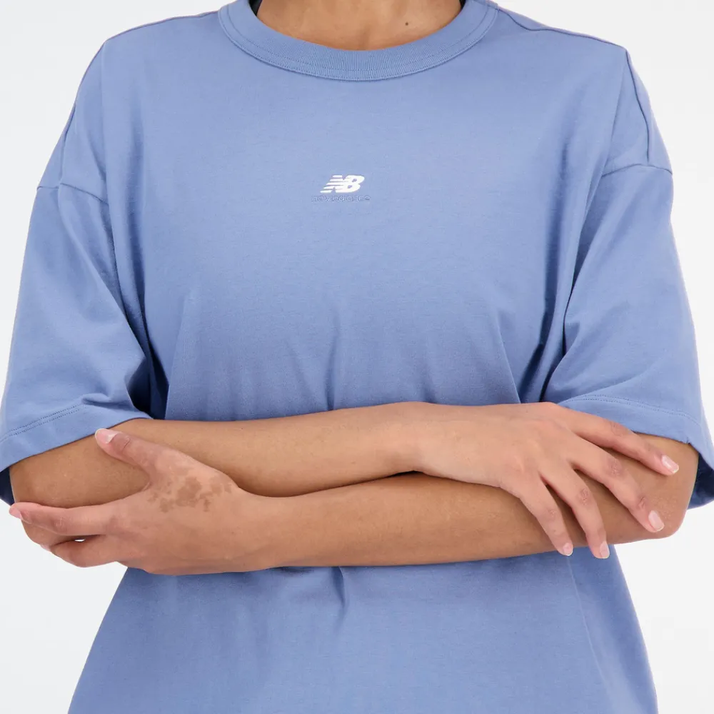 New Balance Koszulka damska WT33510MYL – niebieska
