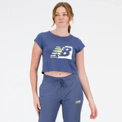 New Balance Koszulka damska WT31817VTI – niebieska