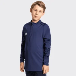 PIKANOENA*New Balance PIKANOENA Koszulka dziecięca EJT9035NV – granatowa