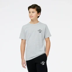 New Balance Koszulka dziecięca YT31518AG – szara