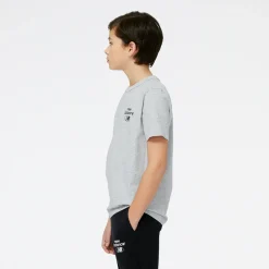 New Balance Koszulka dziecięca YT31518AG – szara