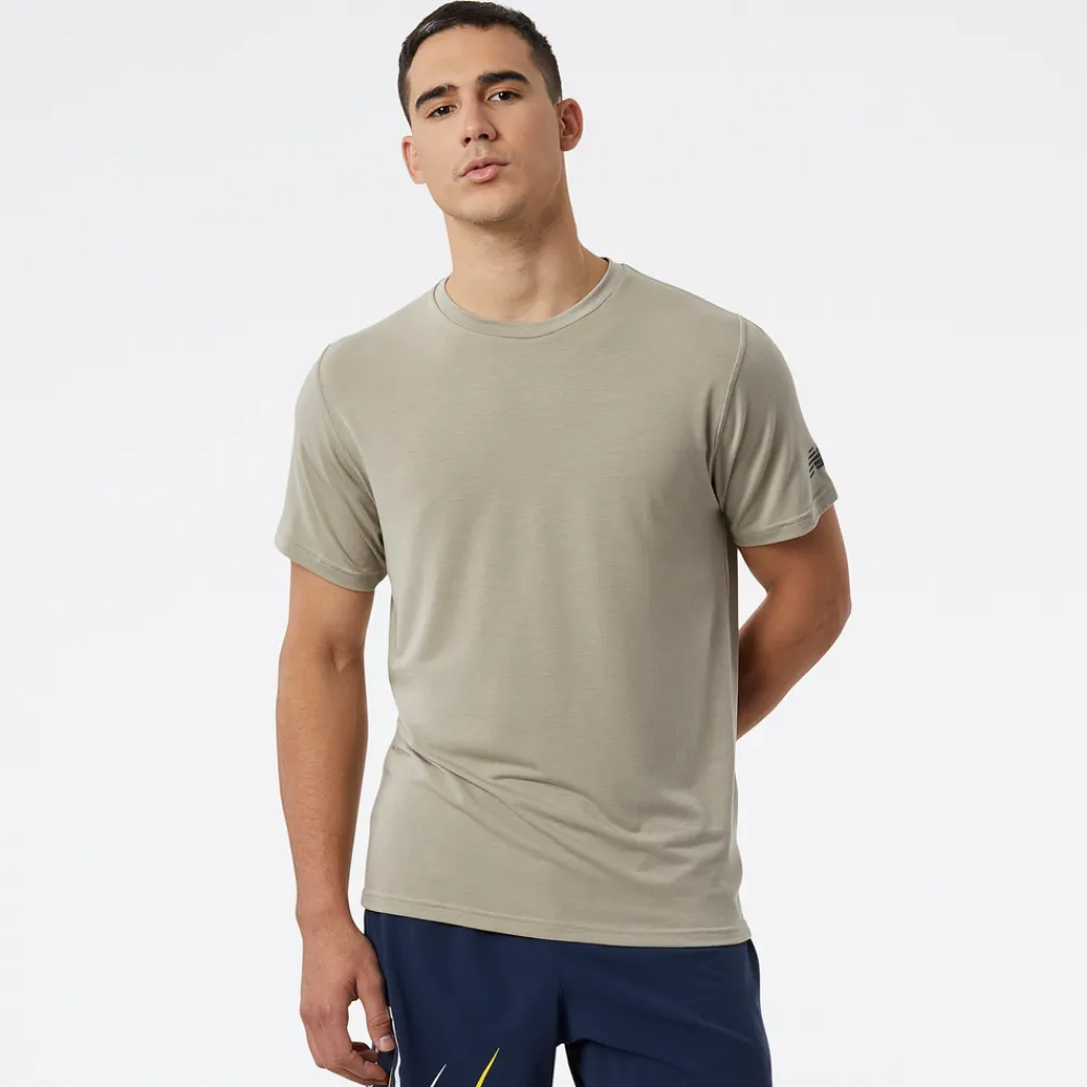 ODZIEZ BIEGOWA|BIEGANIE*New Balance ODZIEZ BIEGOWA|BIEGANIE Koszulka męska MT23059AL