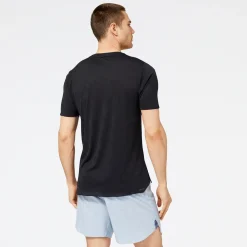 ODZIEZ BIEGOWA|BIEGANIE*New Balance ODZIEZ BIEGOWA|BIEGANIE Koszulka męska MT23281BK – czarna