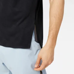 ODZIEZ BIEGOWA|BIEGANIE*New Balance ODZIEZ BIEGOWA|BIEGANIE Koszulka męska MT23281BK – czarna