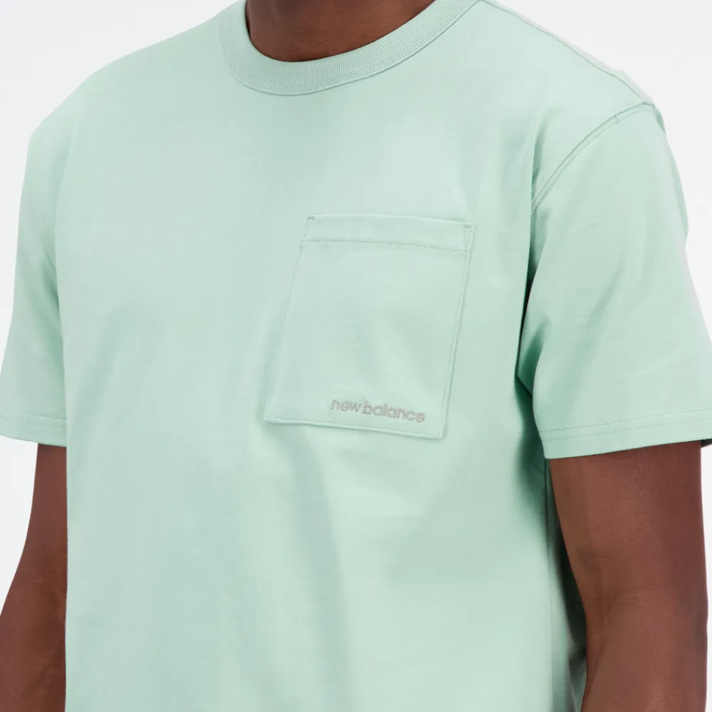 New Balance Koszulka męska MT23567SAE – miętowa
