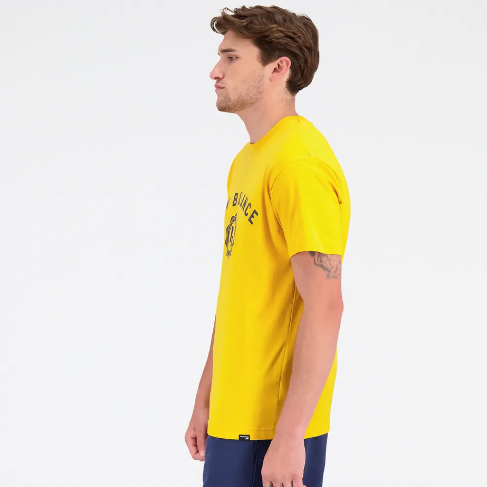 New Balance Koszulka męska MT31904VGL – żółta
