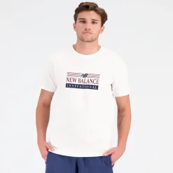 New Balance Koszulka męska MT31906WT – biała