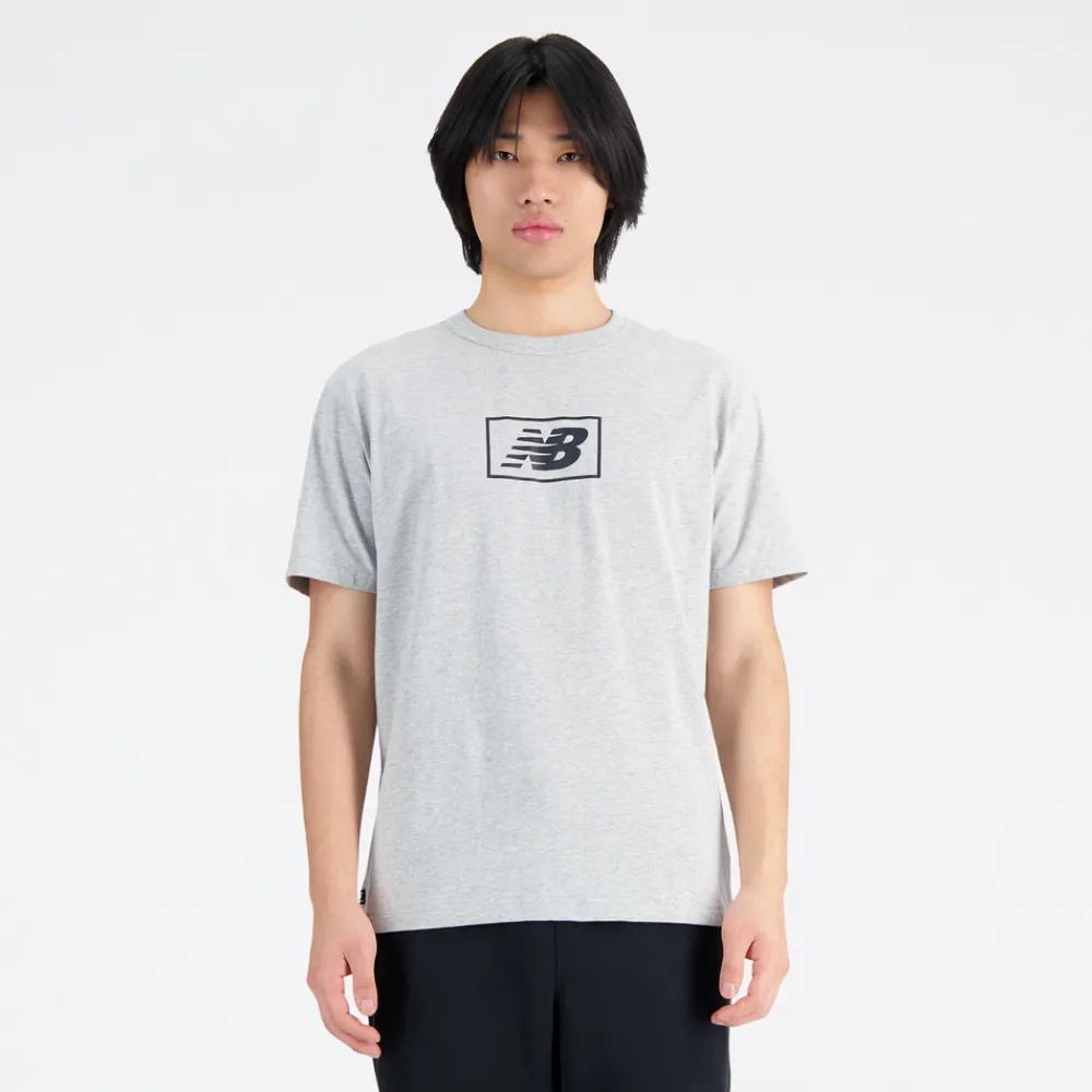 New Balance Koszulka męska MT33512AG – szara
