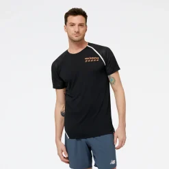 ODZIEZ BIEGOWA|BIEGANIE*New Balance ODZIEZ BIEGOWA|BIEGANIE Koszulka męska MT31241BK – czarna