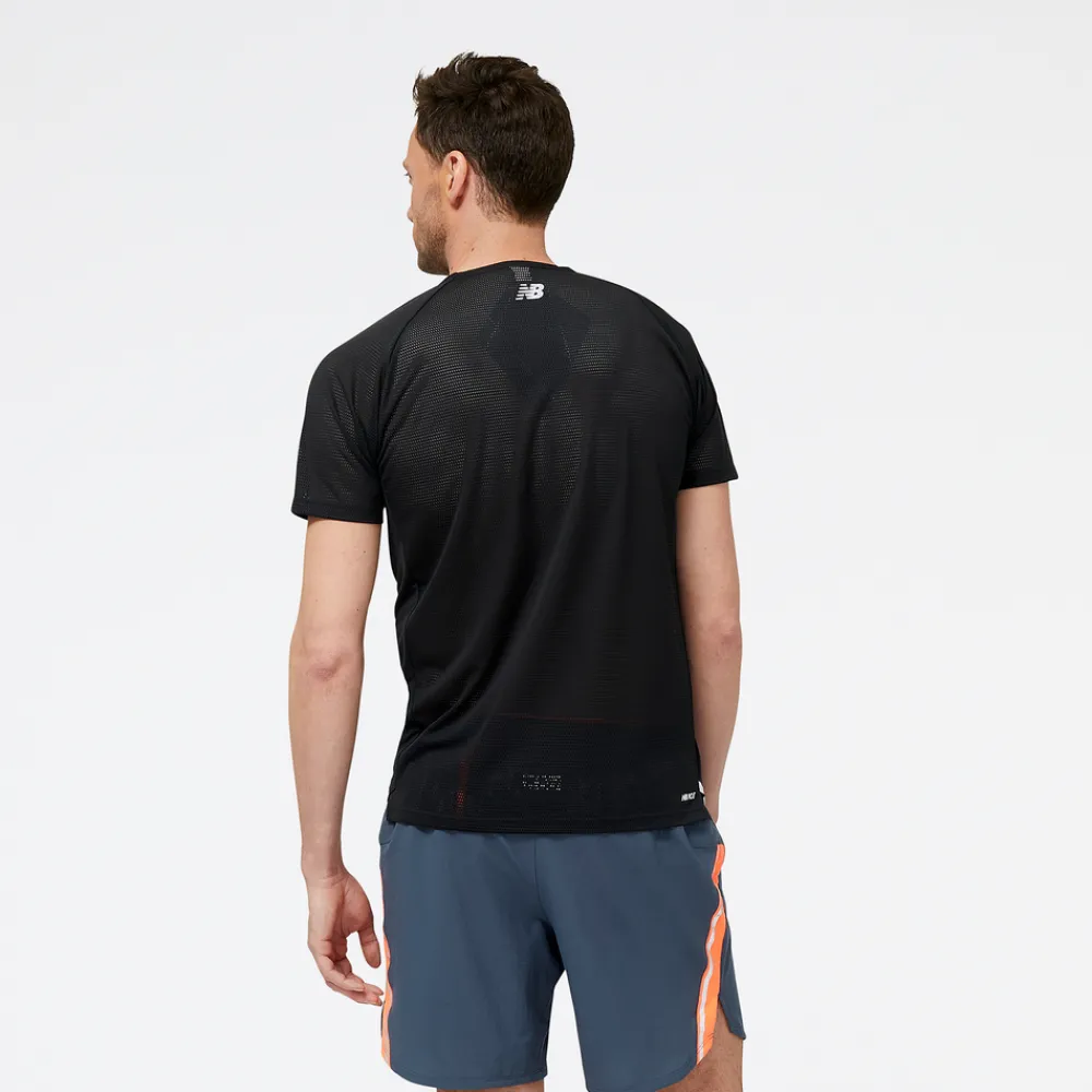 ODZIEZ BIEGOWA|BIEGANIE*New Balance ODZIEZ BIEGOWA|BIEGANIE Koszulka męska MT31241BK – czarna