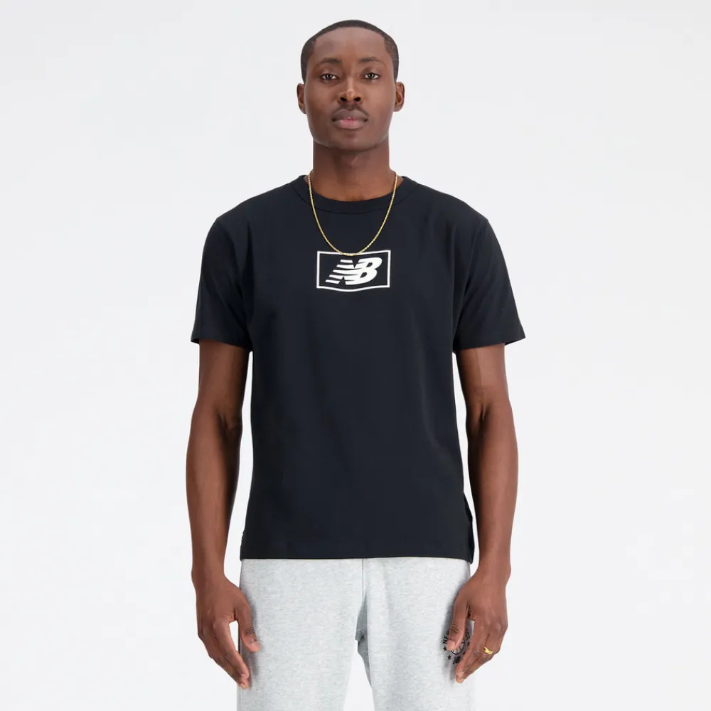 New Balance Koszulka męska MT33512BK – czarna