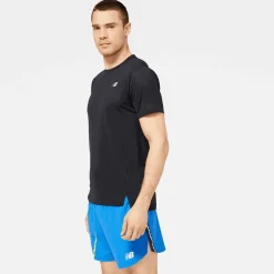 ODZIEZ BIEGOWA|BIEGANIE*New Balance ODZIEZ BIEGOWA|BIEGANIE Koszulka męska MT23222BK – czarna