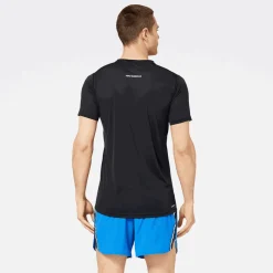ODZIEZ BIEGOWA|BIEGANIE*New Balance ODZIEZ BIEGOWA|BIEGANIE Koszulka męska MT23222BK – czarna