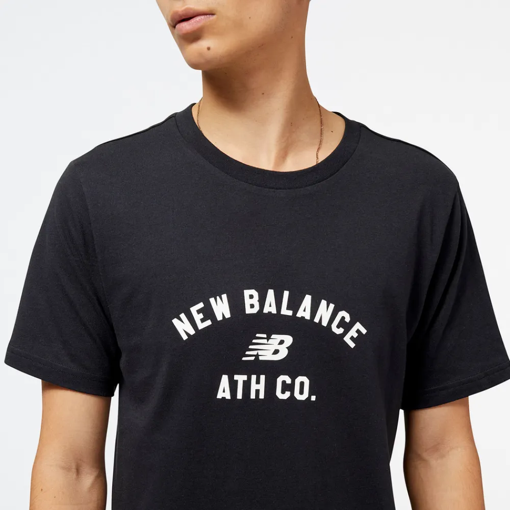 New Balance Koszulka męska MT31907BK – czarna