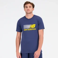 New Balance Koszulka męska MT23904NNY – granatowa