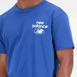 New Balance Koszulka męska MT31518ATE – niebieska