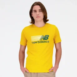 New Balance Koszulka męska MT23904VGL – żółta