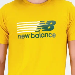 New Balance Koszulka męska MT23904VGL – żółta