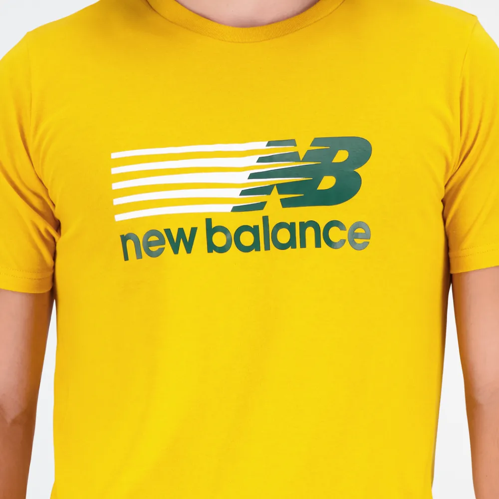 New Balance Koszulka męska MT23904VGL – żółta
