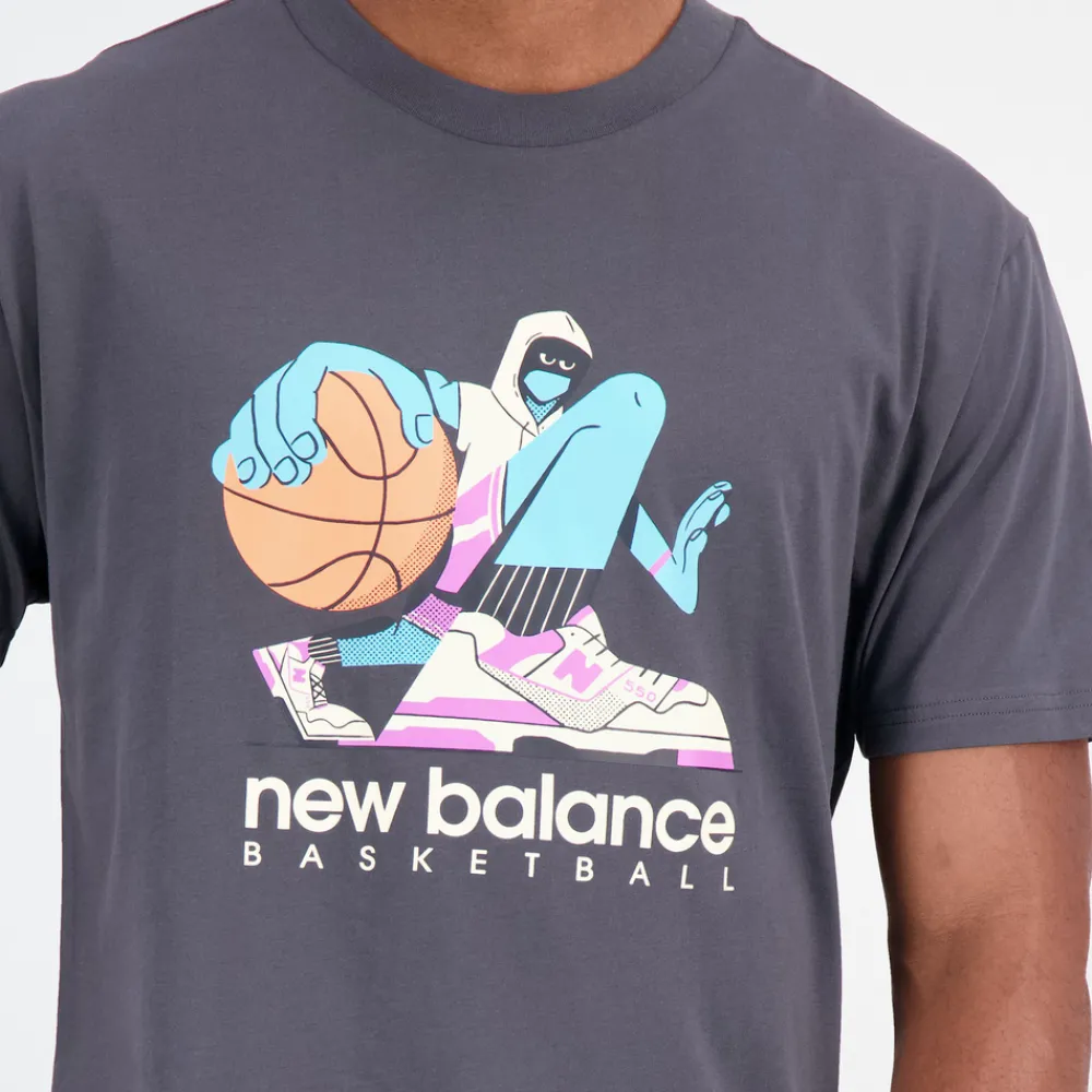 New Balance Koszulka męska MT31589ACK – czarna