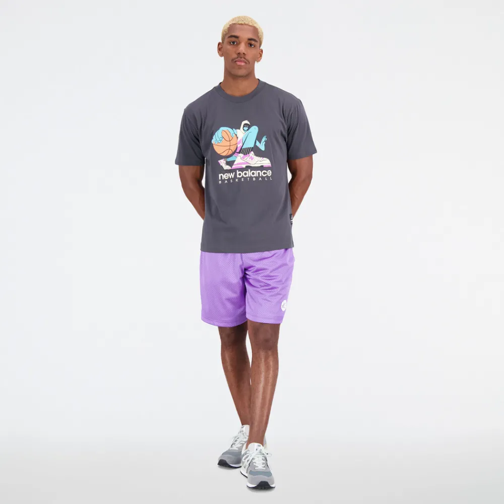 New Balance Koszulka męska MT31589ACK – czarna