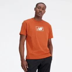 New Balance Koszulka męska MT33512ROX – pomarańczowa